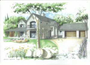 New house in Northcliff artists impression 001